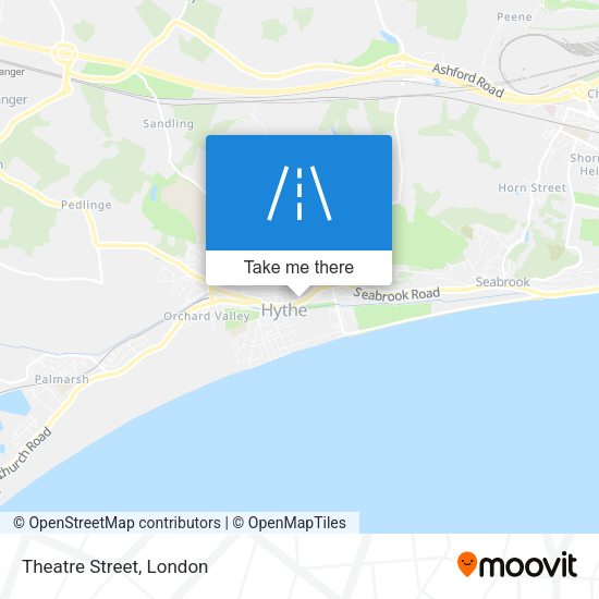 Theatre Street map