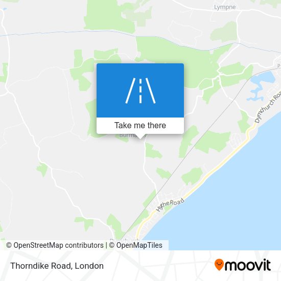 Thorndike Road map