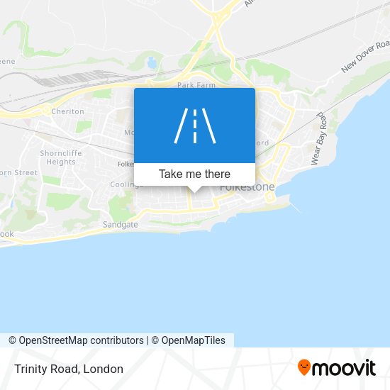 Trinity Road map