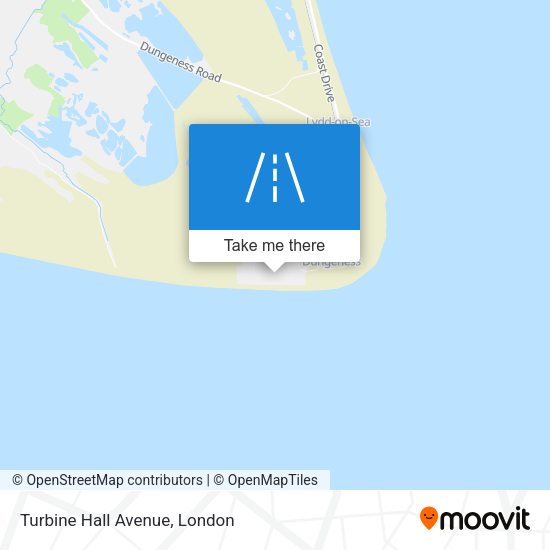 Turbine Hall Avenue map