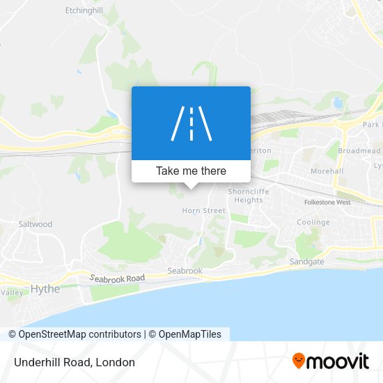 Underhill Road map