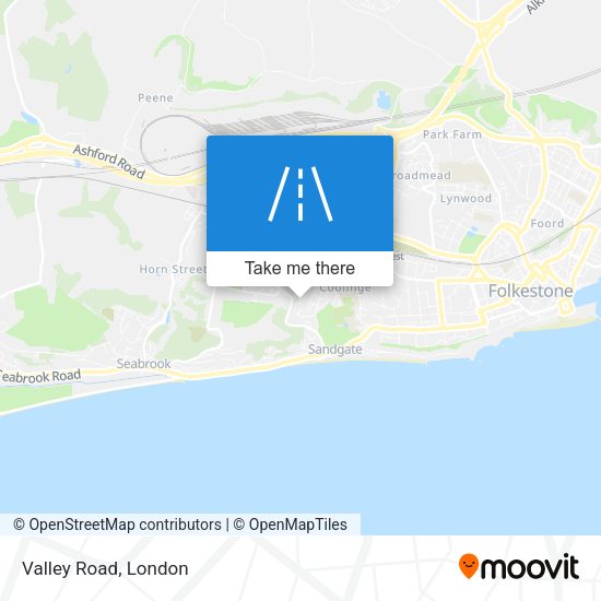 Valley Road map