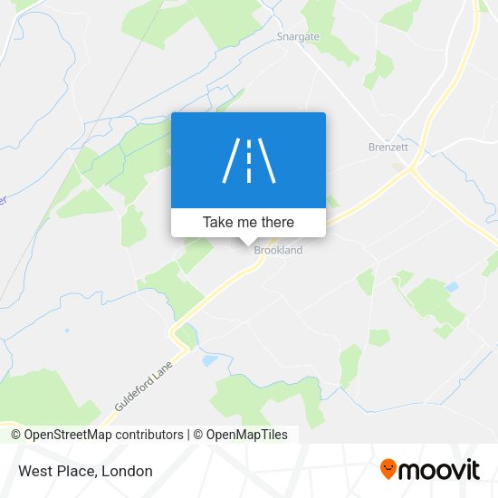West Place map