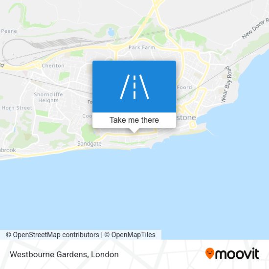 Westbourne Gardens map