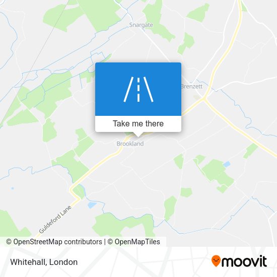 Whitehall map