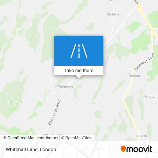 Whitehall Lane map