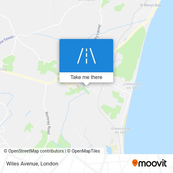 Wiles Avenue map