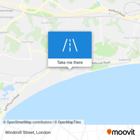 Windmill Street map