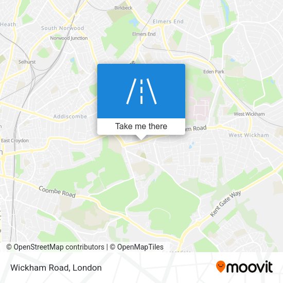 Wickham Road map