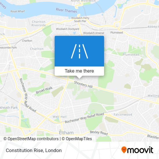 Constitution Rise map