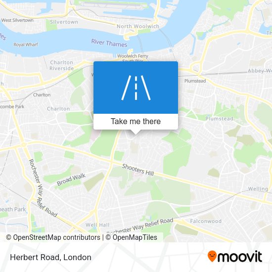 Herbert Road map