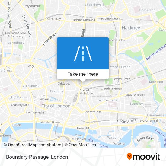 Boundary Passage map