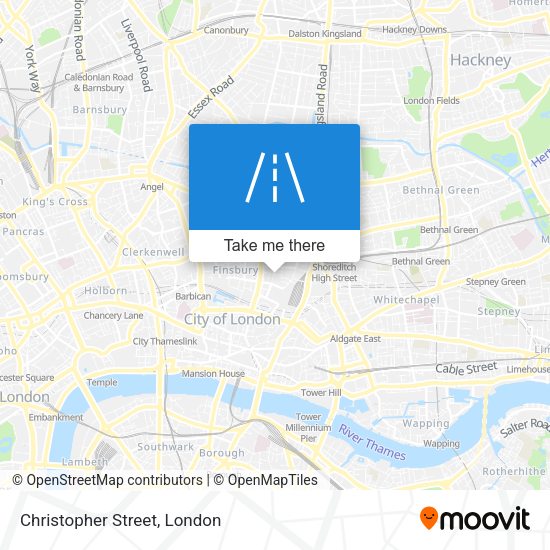 Christopher Street map