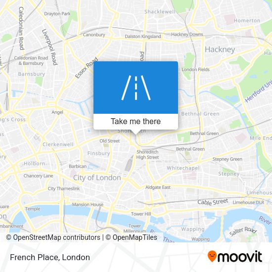 French Place map