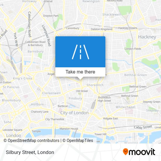 Silbury Street map