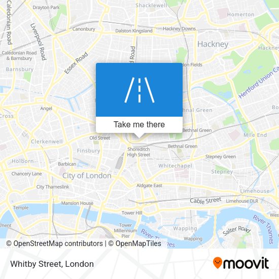 Whitby Street map