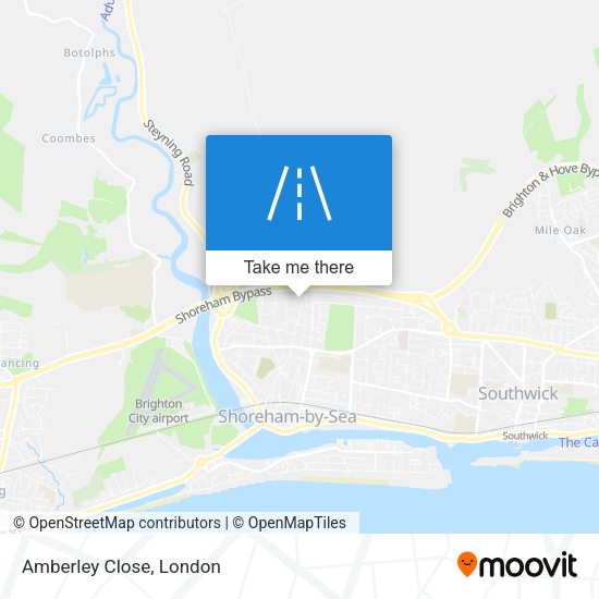 Amberley Close map