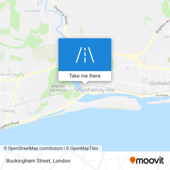 Buckingham Street map