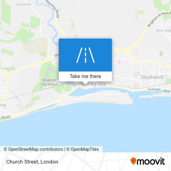 Church Street map