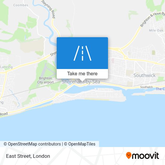 East Street map