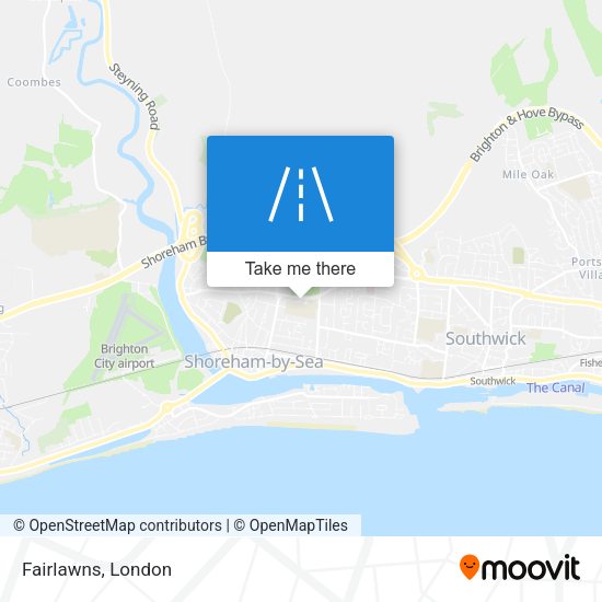 Fairlawns map