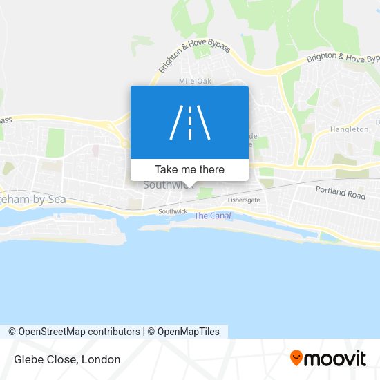 Glebe Close map