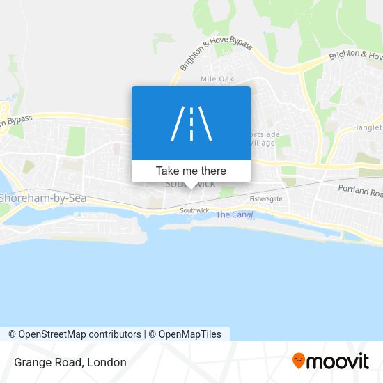 Grange Road map