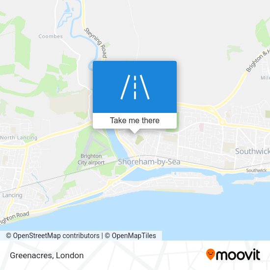 Greenacres map