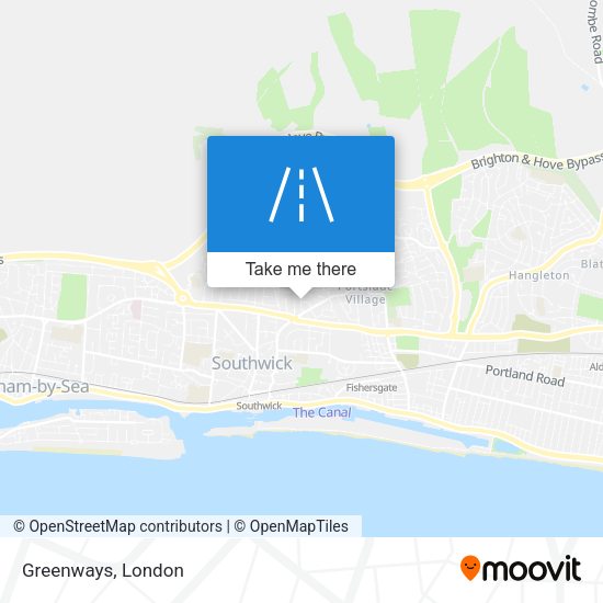 Greenways map