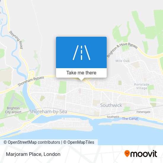 Marjoram Place map