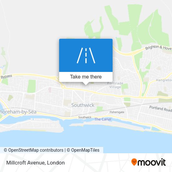 Millcroft Avenue map
