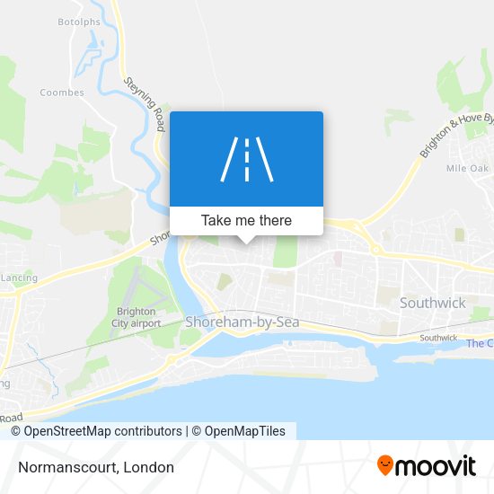 Normanscourt map