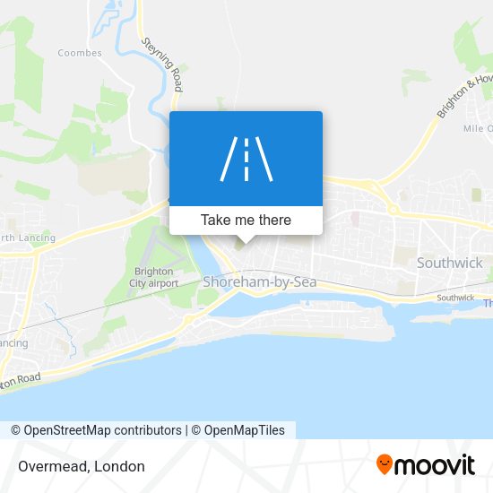 Overmead map