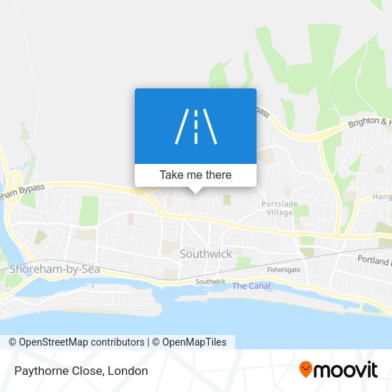 Paythorne Close map