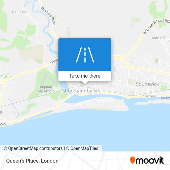Queen's Place map