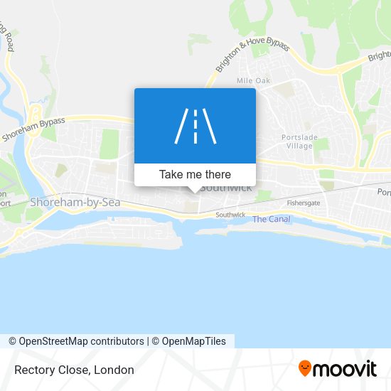 Rectory Close map