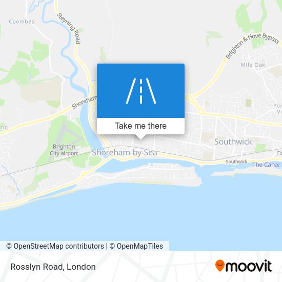 Rosslyn Road map