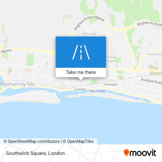 Southwick Square map