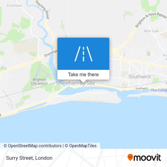 Surry Street map
