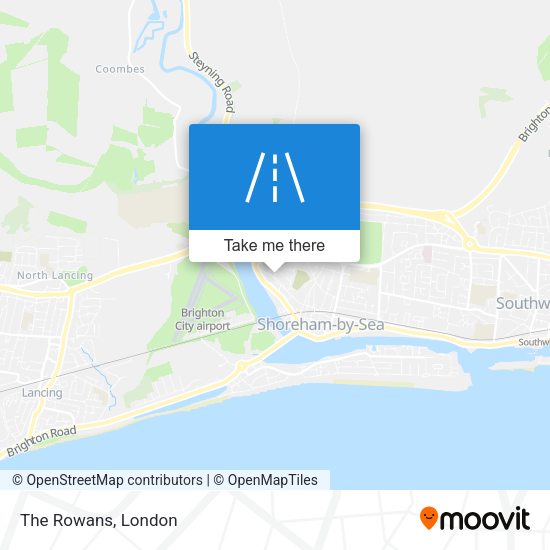 The Rowans map