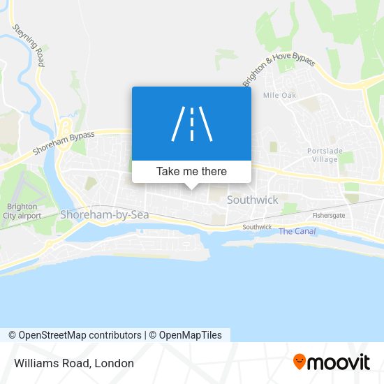 Williams Road map