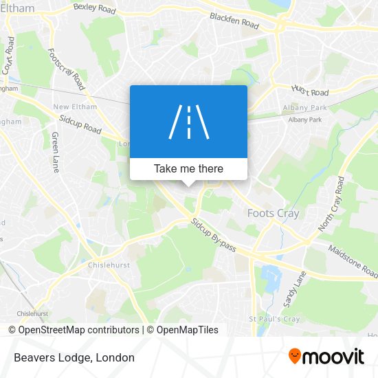 Beavers Lodge map