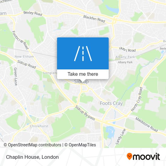 Chaplin House map