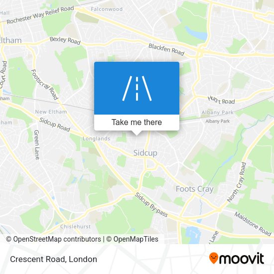 Crescent Road map