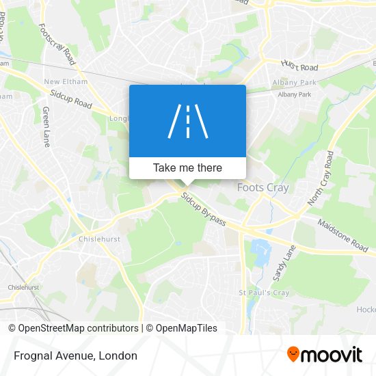 Frognal Avenue map