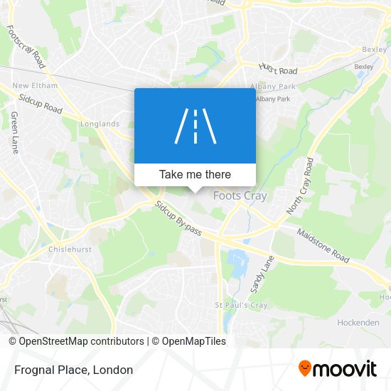 Frognal Place map