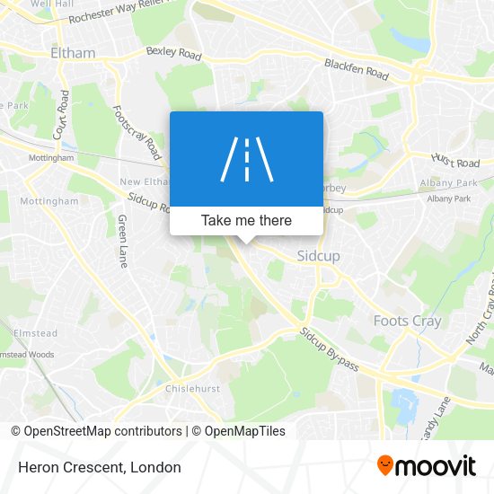 Heron Crescent map