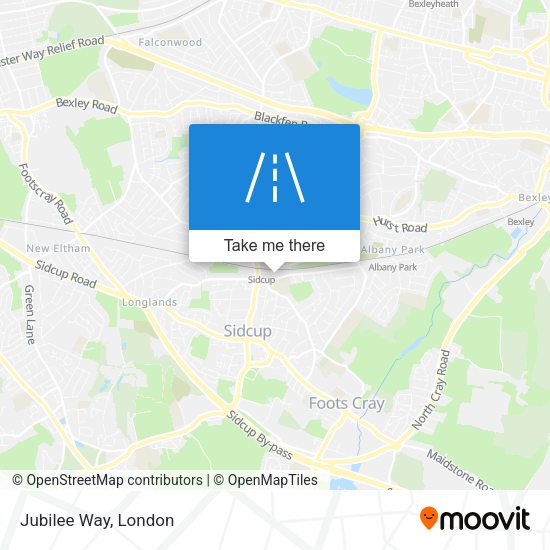 Jubilee Way map