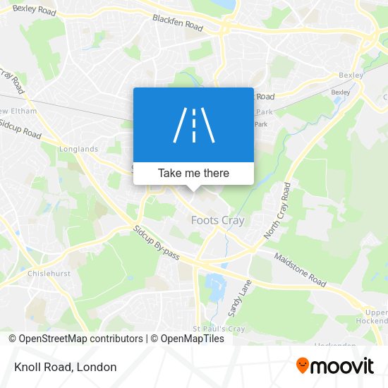 Knoll Road map