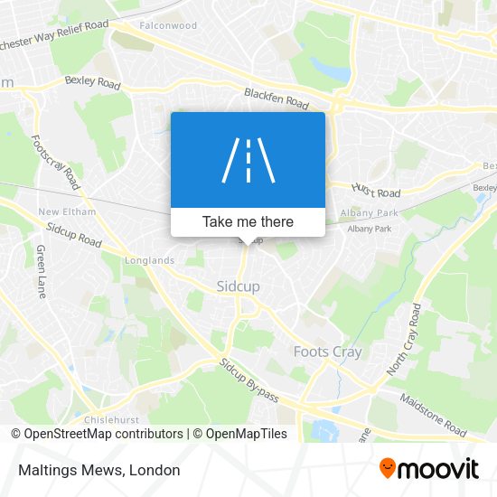 Maltings Mews map